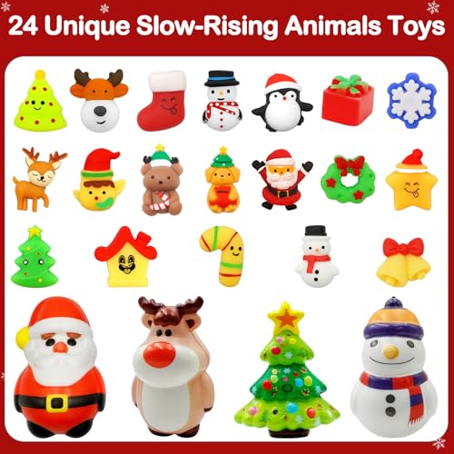 24 Days Mochi Squishy Toys Advent Calendar B190